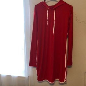 Rue 21 Red Sweater Dress Size XLarge